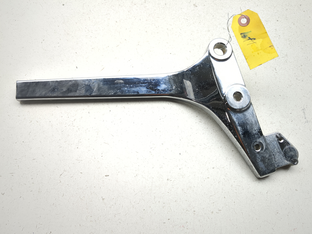 92-04 Suzuki VS800 Intruder Rear Left Passenger Backrest Mount Bracket Holder
