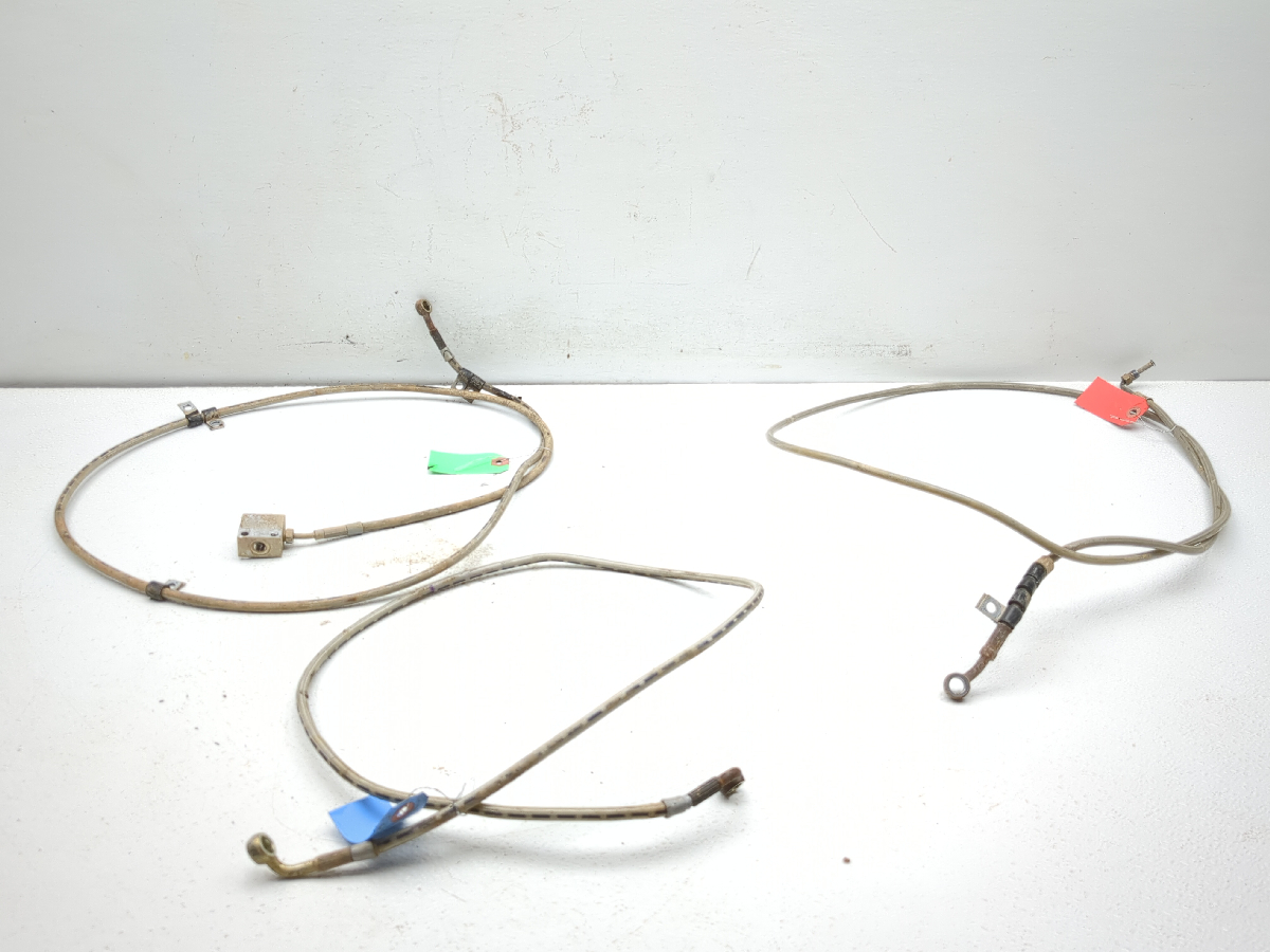 14-18 Polaris RZR 1000 XP High Lifter Front/Rear Brake Line Hose Set