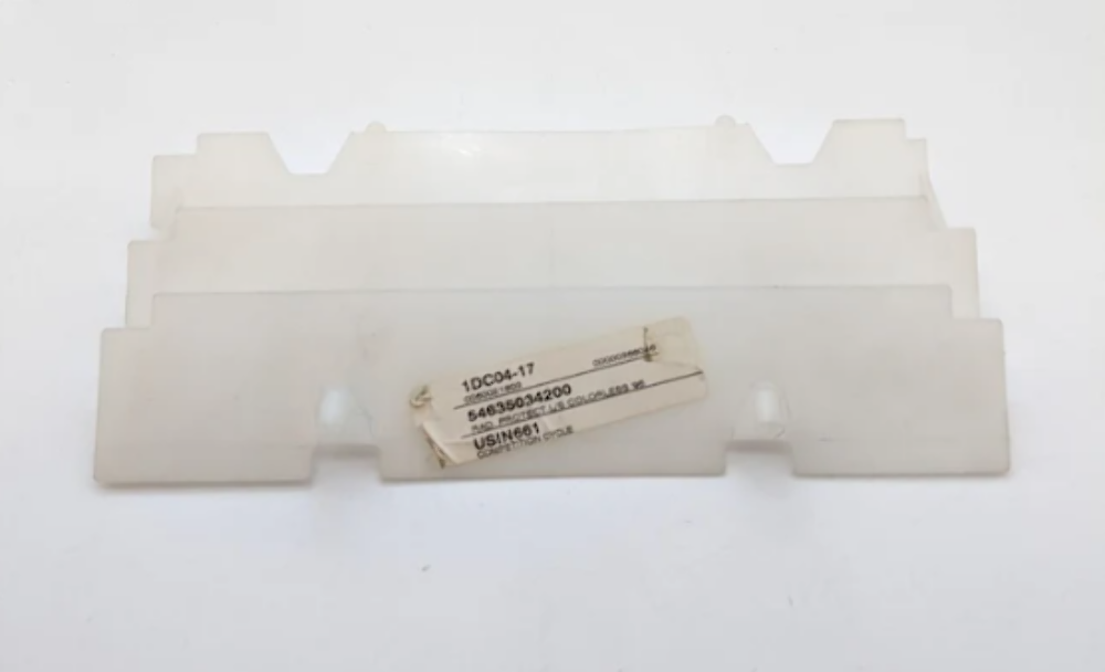 1998-05 KTM 250EXC, 250SX, 300EXC, 300MXC OEM Radiator Fin L/H White 54635034200