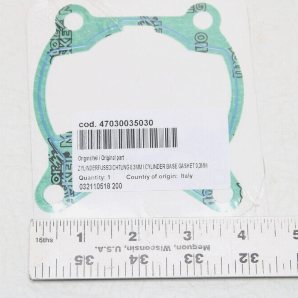 NOS KTM SX 85 105 2003-18 Genuine Engine Cylinder Base Gasket 47030035030 QTY 2