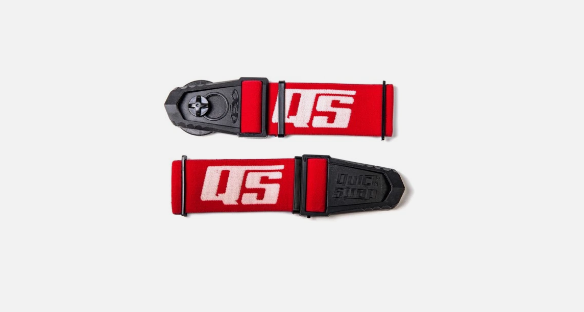 Factory Effex Quick Strap Red Goggle Strap QS-15