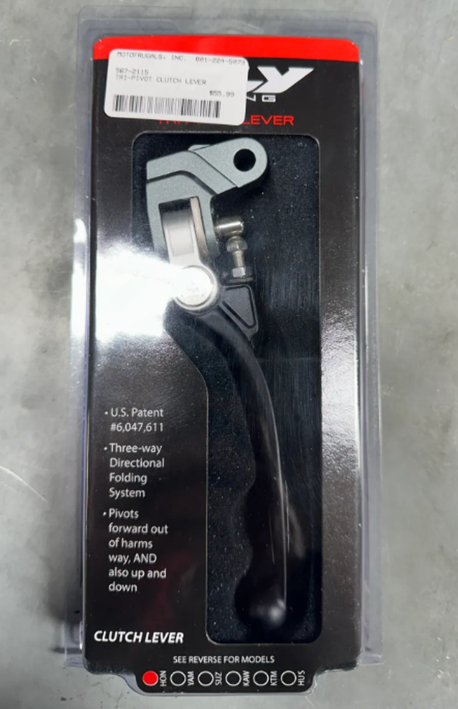 Fly Racing Tri-pivot Clutch Lever 2015-2019 Honda CRF250R, CRF450R 567-2115