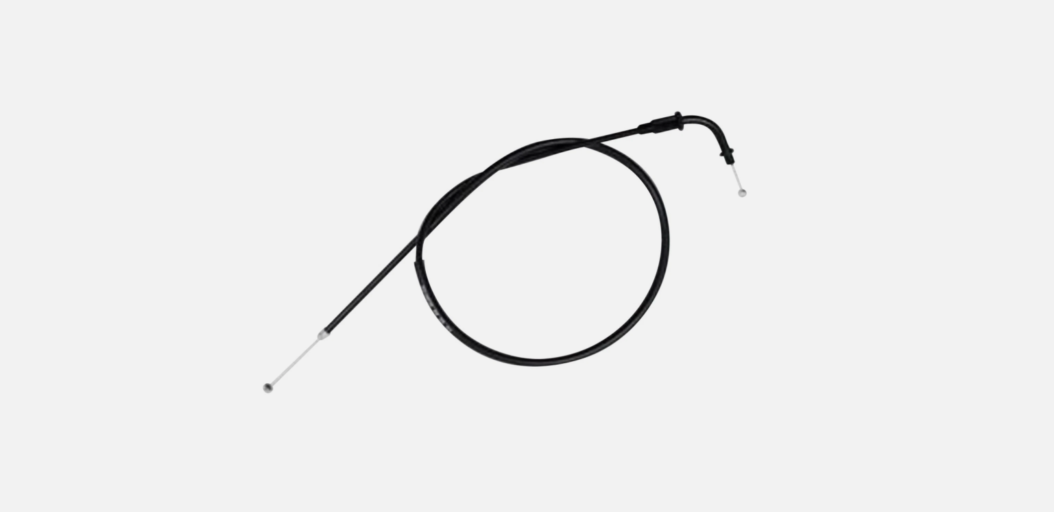 Motion Pro Black Vinyl Throttle Cable 1984-88 Yamaha XV700 XV1100 Virago 05-0035
