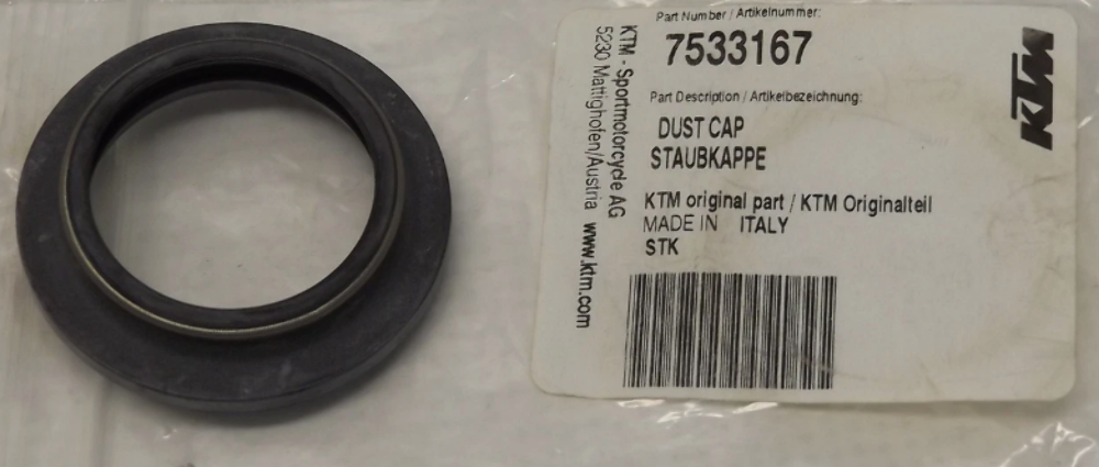 2002-2011 KTM 65SX OEM Front Fork Dust Seal QTY: 2 7533167