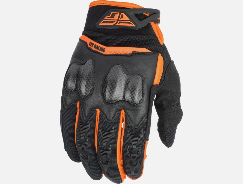 Fly Racing Patrol XC Gloves Orange,Black SIZE: 11 (MENS XL/WOMENS 3XL) 372-68711