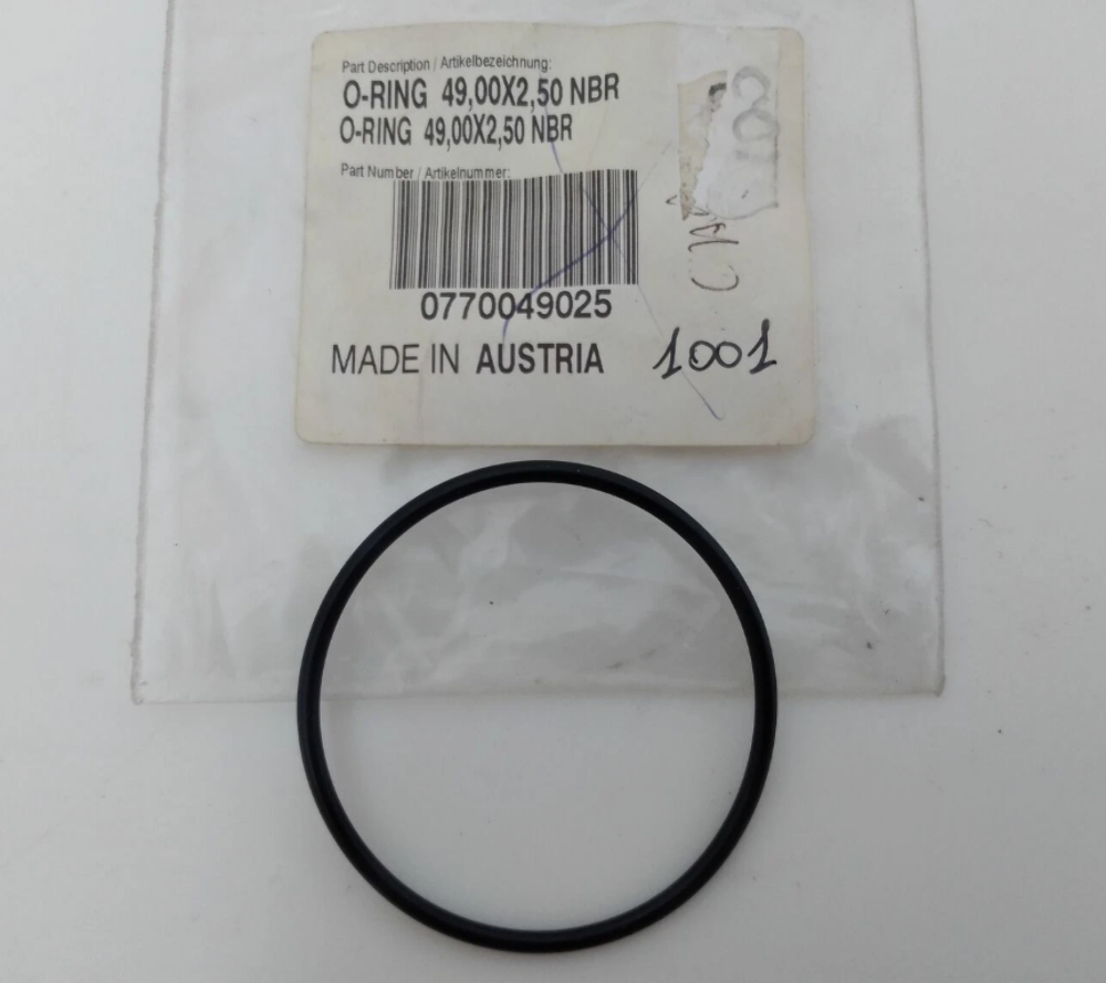 NEW OEM KTM O-Ring 49, 00x2,50 DUKE ADVENTURE SUPERMOTO 0770049025