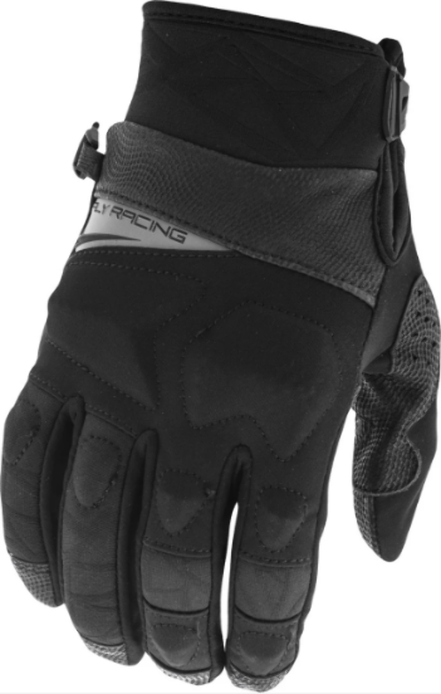 Fly Racing Youth Boundary Gloves Black, Grey SIZE: YOUTH LG (6) 371-03006