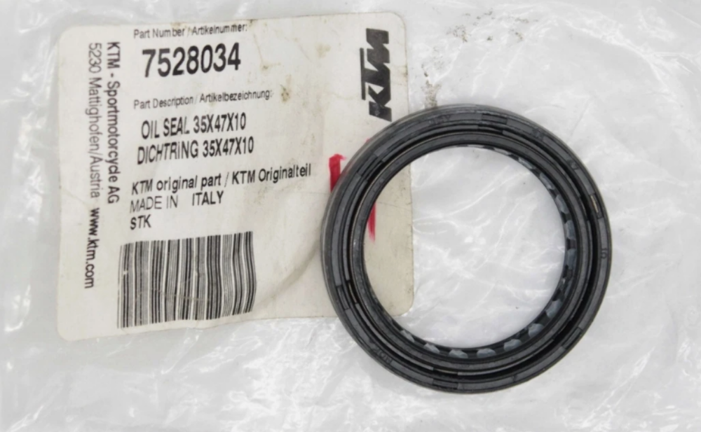 2002-2011 KTM 65-SX OEM Oil Seal 35X47X10 7528034