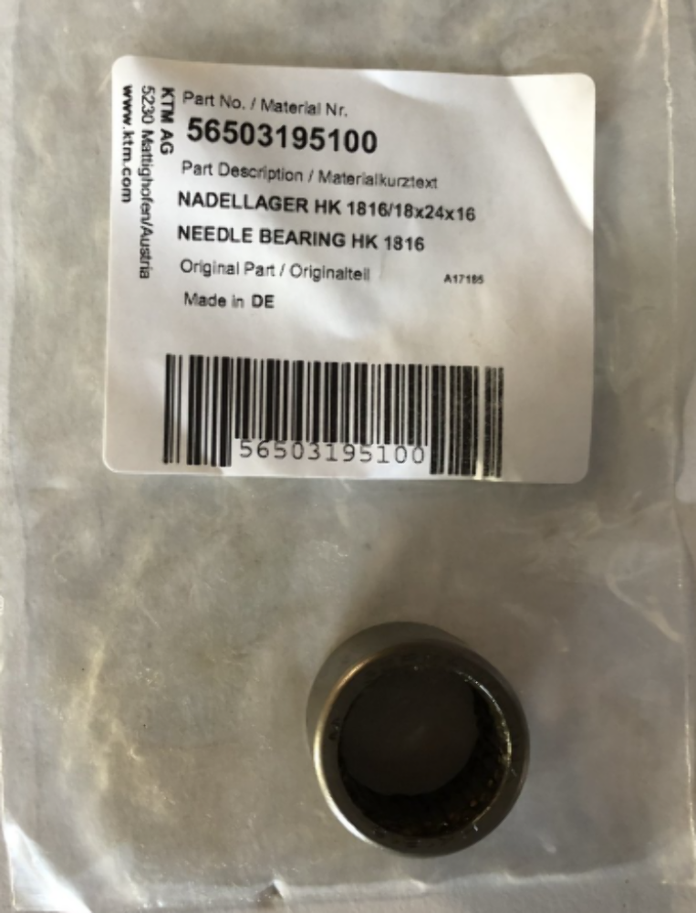 KTM / GasGas / Husqvarna Needle Bearing HK 1816 56503195100