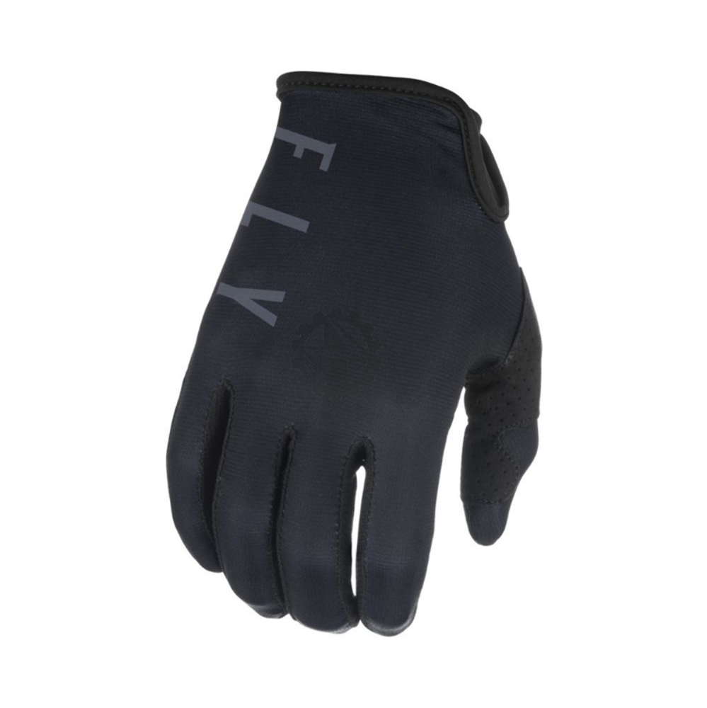 Fly Racing Lite Gloves Black, Grey SIZE: 8 (MENS SM/WOMENS LG) 374-71008