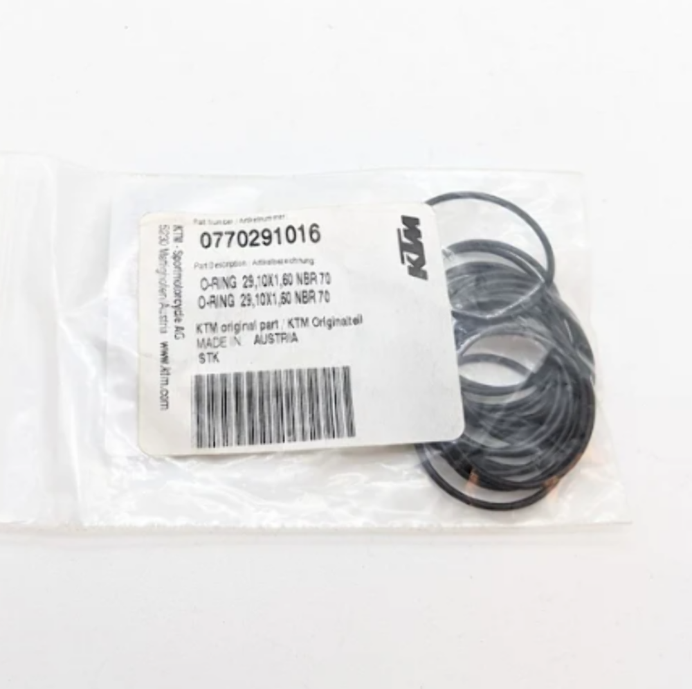 KTM O-RING 25,12X1,78 NBR70 125 200 250 300 350 0770291016 (WHOLE BAG)