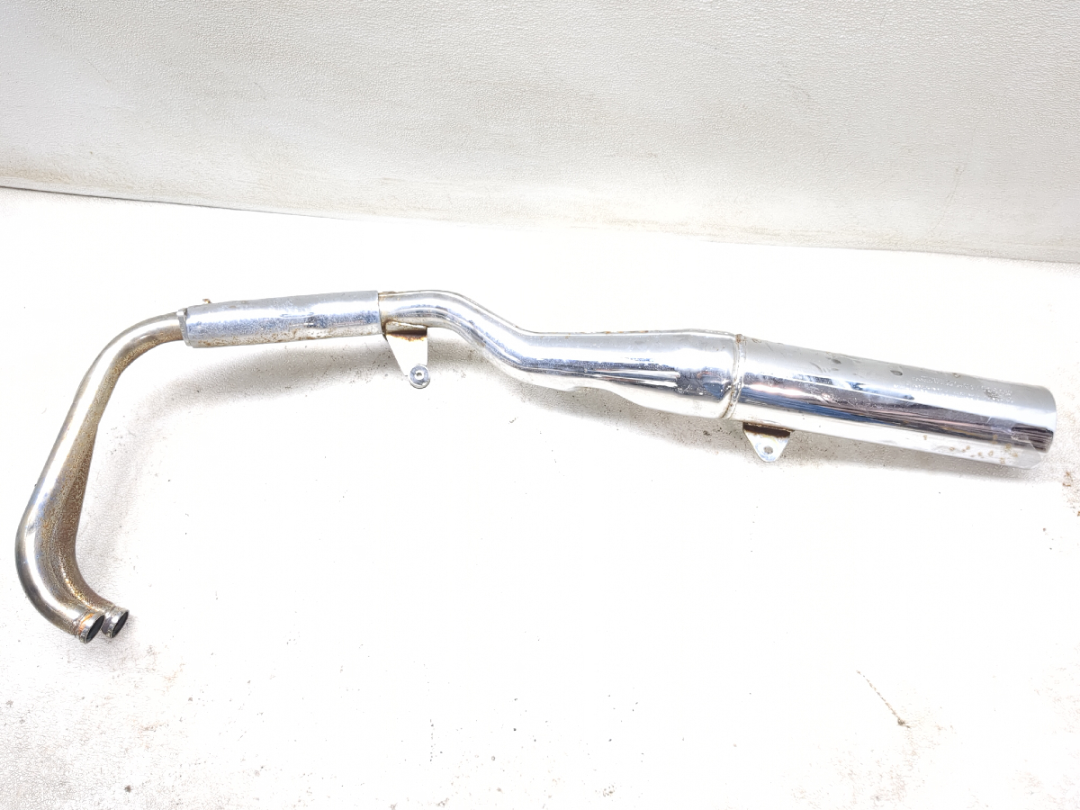 91-93 Suzuki GSX1100 G GSX 1100 Rear Right Full Exhaust Header Pipe Muffler
