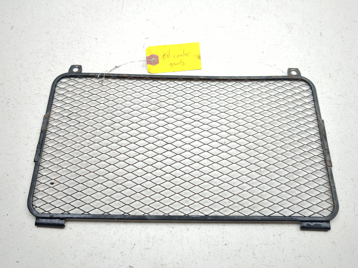 91-93 Suzuki GSX1100 G GSX 1100 Oil Cooler Cover Guard Screen Grille