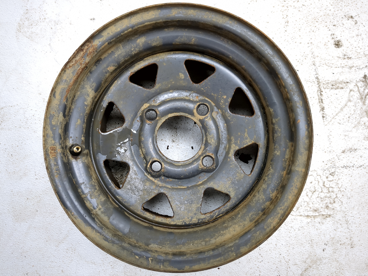 08-21 Kubota RTV 500 RTV500 Front Wheel Rim Bent Lip 12x7.00 A