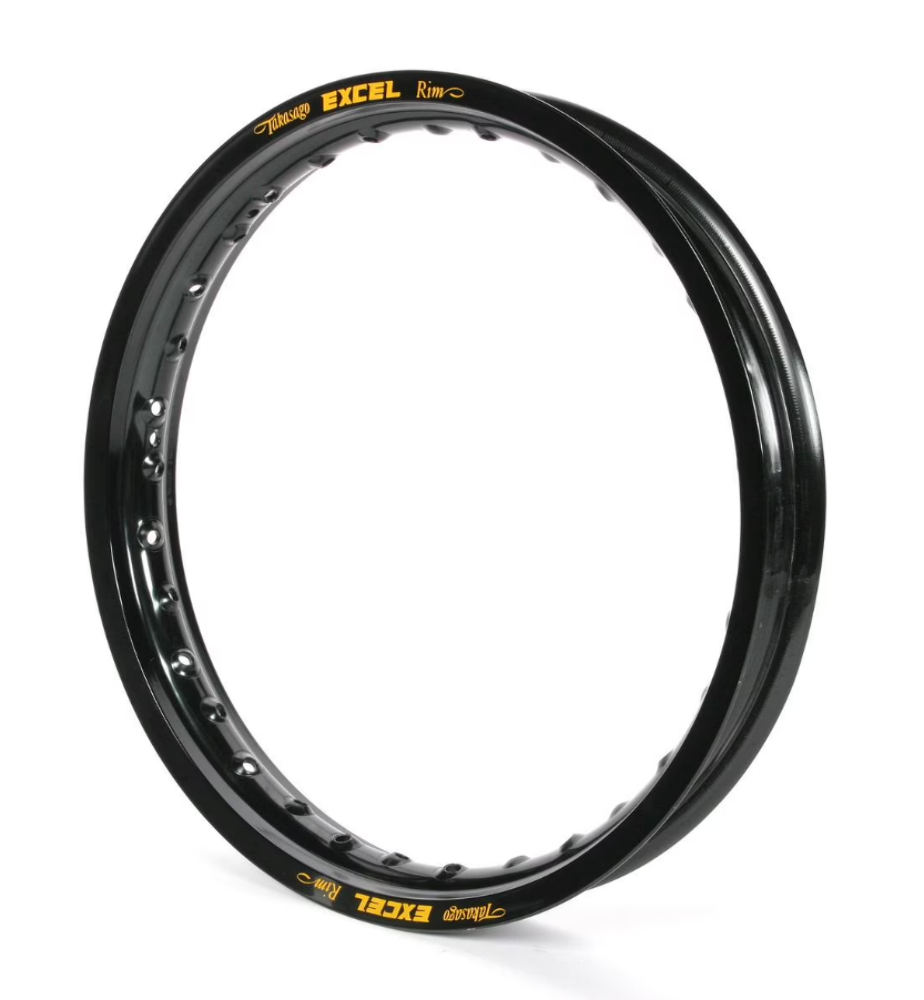 Excel Takasago 14x1.40 - 32 Spoke Holes, Black, Front Rim BBK406