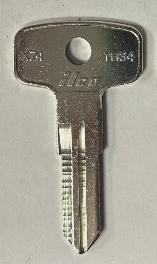 NEW ILCO YAMAHA BLANK KEY FOR YAMAHA / SUZUKI MOTORCYCLE YH34 X74 QTY 5