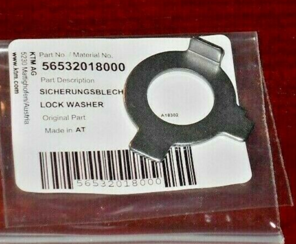 KTM 250,300,350,360,380,400,440,525,540 CLUTCH HUB LOCK WASHER 56532018000 QTY 3