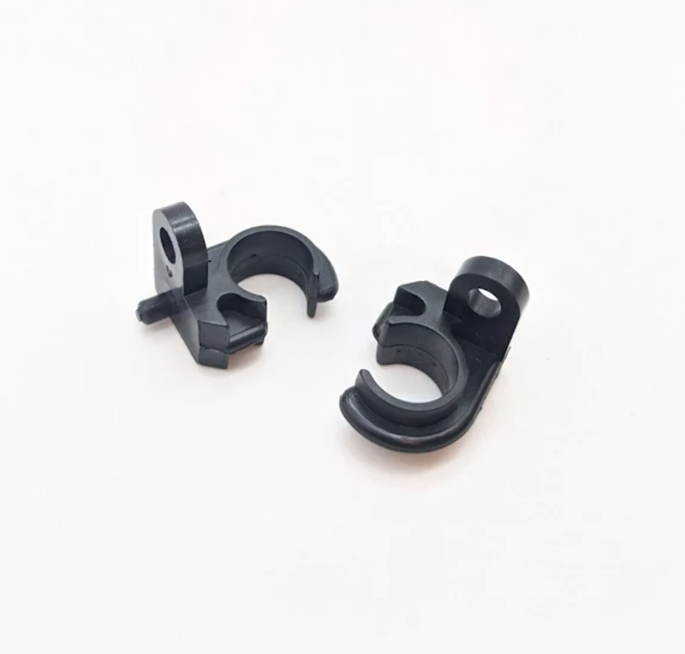 NEW OEM KTM 125 250 SX 300 400 MXC BRAKE HOSE CLAMP 54611076000 QTY 2