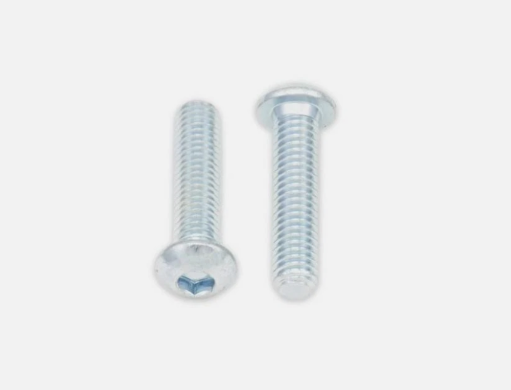 Bolt MC Hardware Button Head Allen Bolts 6X1.0X 10PCS 024-40625
