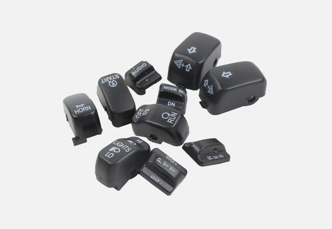 TCMT Hand Control Switch Buttons Caps 97,99-13 H-D Ultra Classic 171481621432