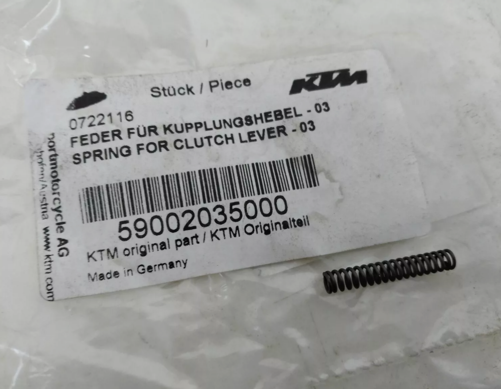 KTM Clutch Lever Spring 59002035000 DUKE SUPER ENDURO ENDURO ADVENTURE QTY 2