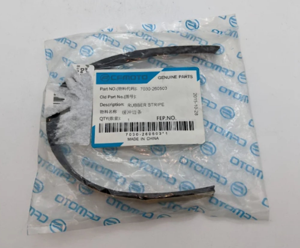 2013-2018, 2020, 2022 CFMoto UForce 800 OEM Rubber Stripe 7030-260503