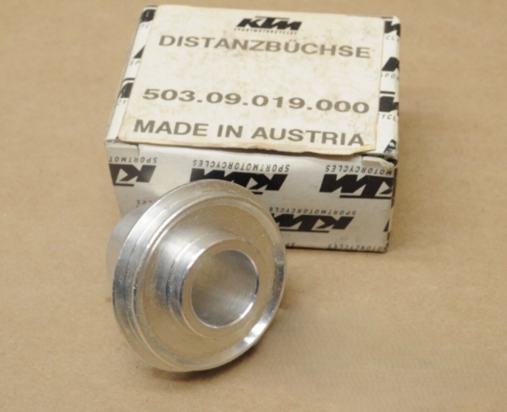 KTM 125 EGS 200 EXC 540 EXC OEM Front Wheel Axle Spacer Bushing 50309019000