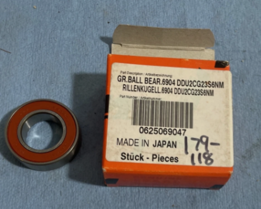 2000-2005 KTM 125 to 640 OEM Front Wheel Bearing 0625069047