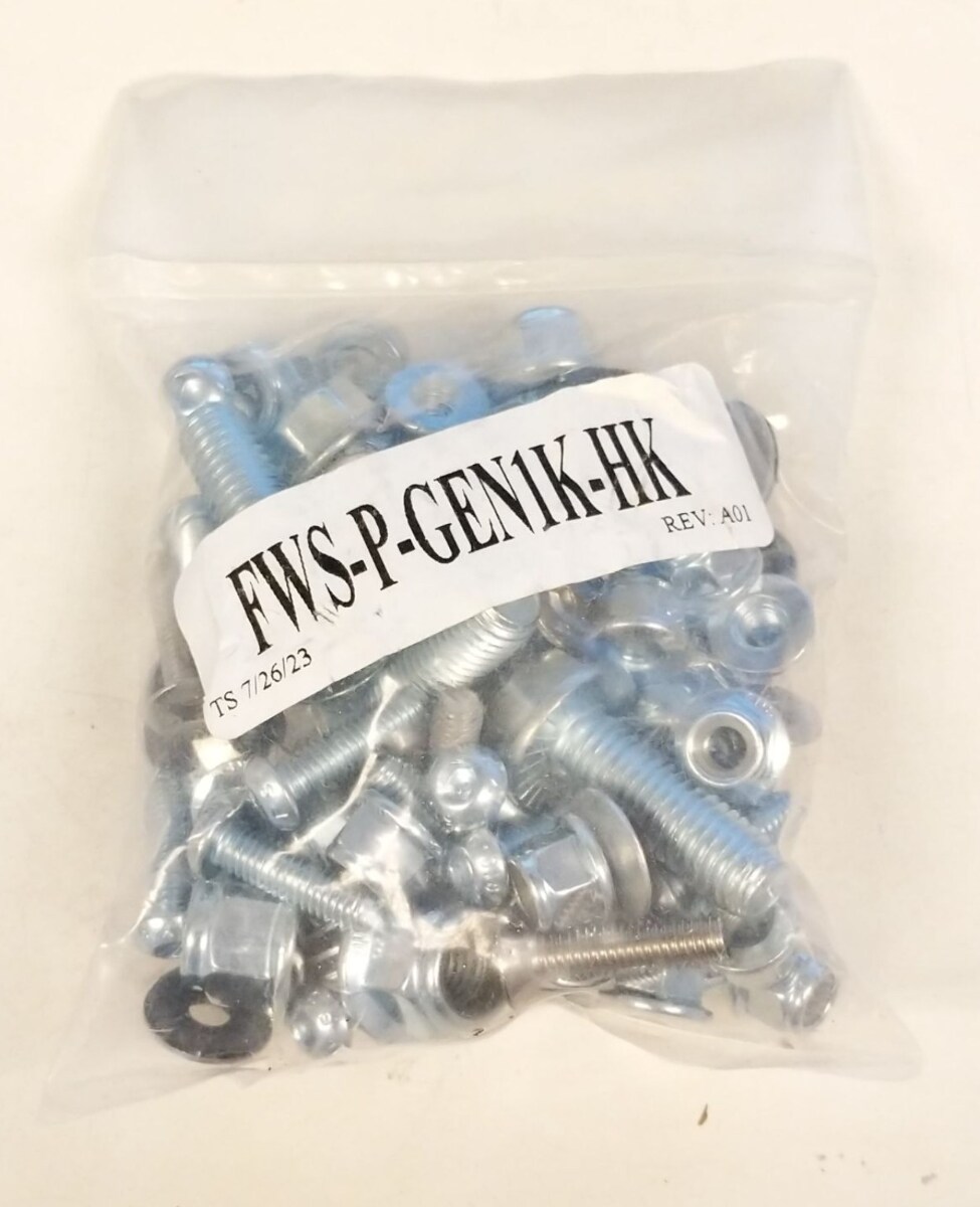 SUPERATV HARDWARE KIT BOLTS NUTS WASHERS P# FWS-P-GEN1K-HK