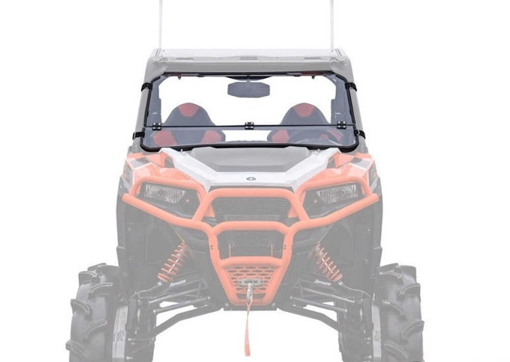 SuperATV Flip Windshield 2020-2025 Polaris General XP 1000 FDWS-P-GEN1K-70