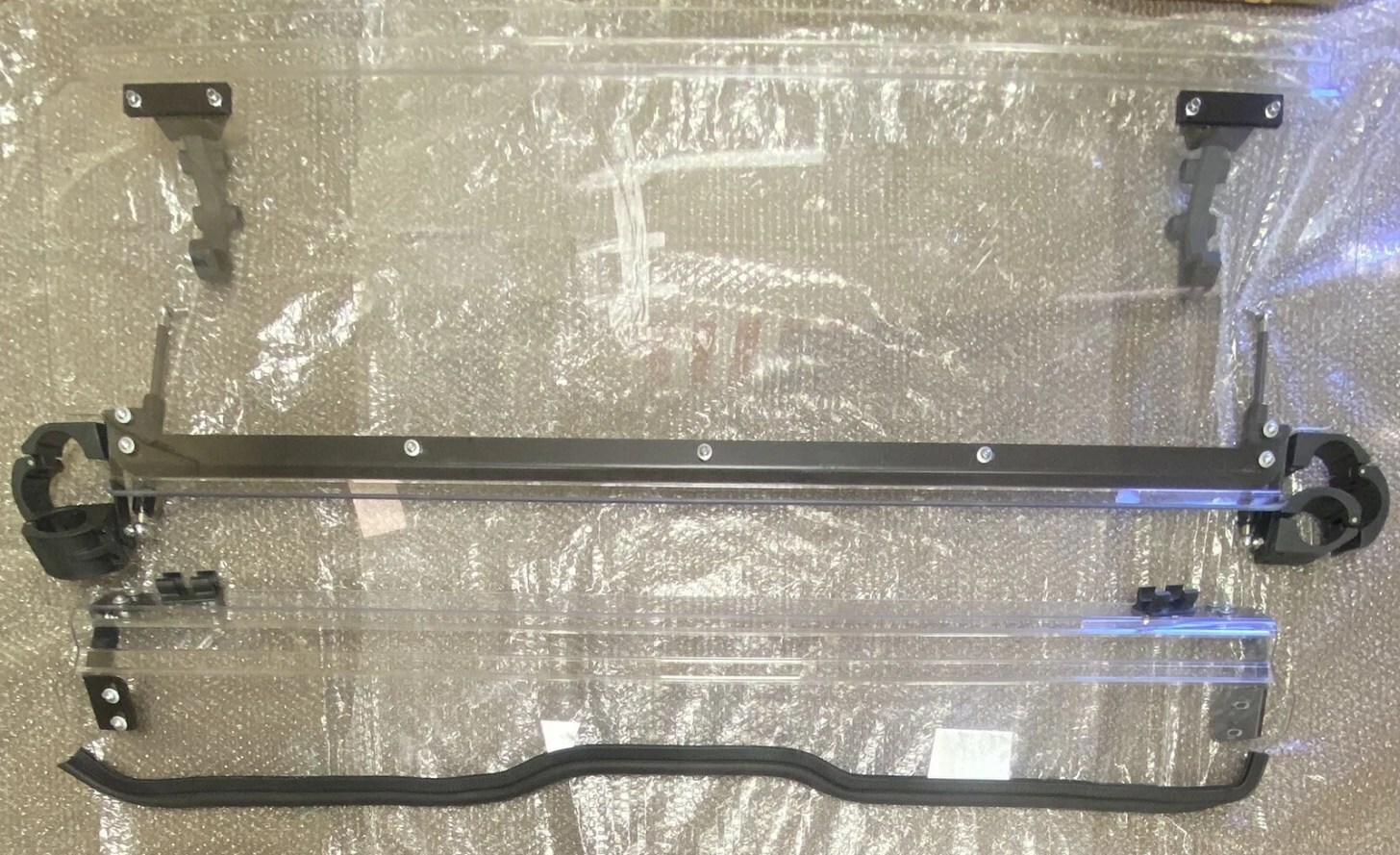 2018-20 Yamaha Wolverine X4 SuperATV Flip Windshield OEM #FWS-Y-WV-X4-70