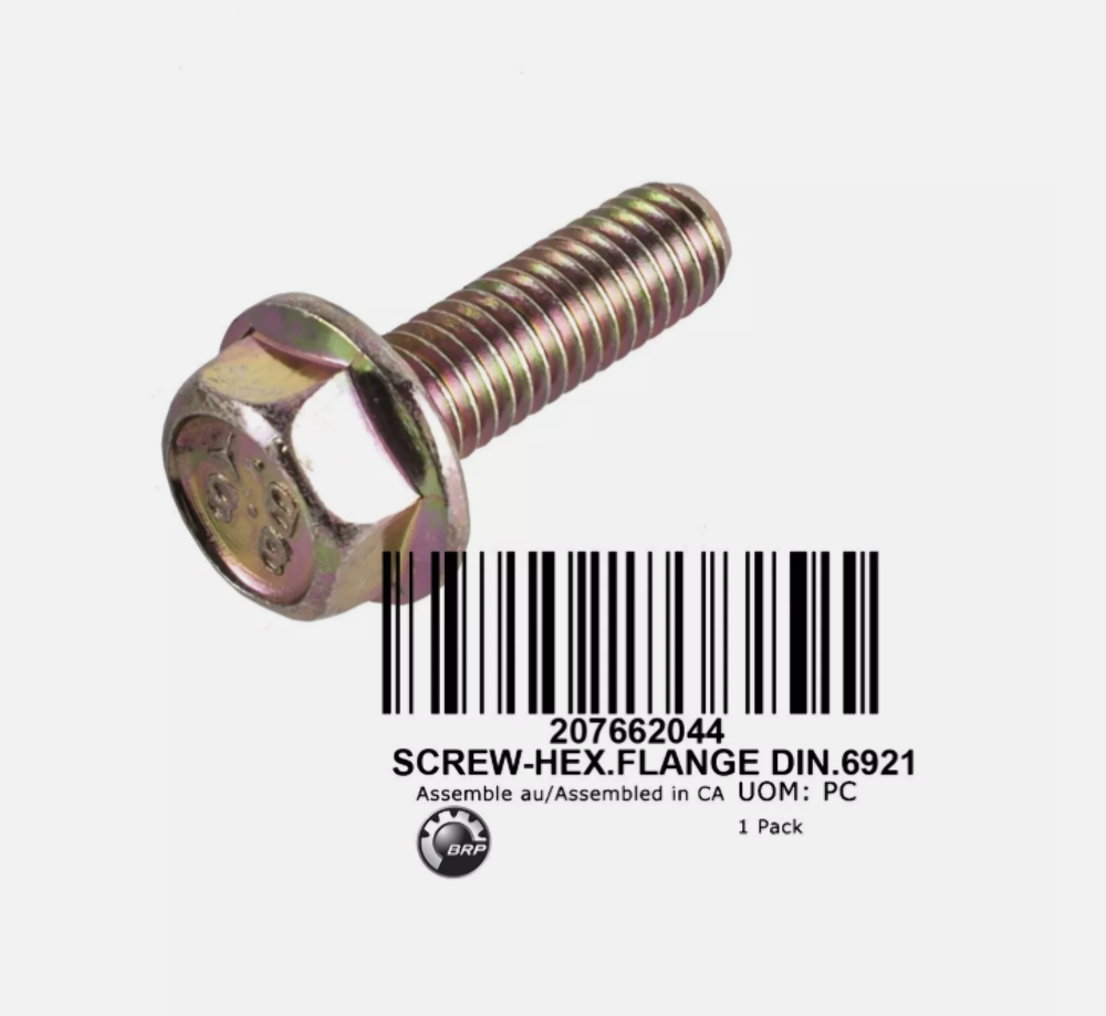 2011-2014 Can-Am Commander Intake Exhaust Flange Hex Screw 207662044 QTY 8