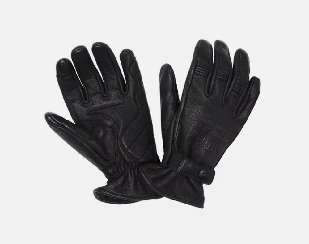 Indian Motorcycle Black Classic Women Gloves Size-Large #286284906
