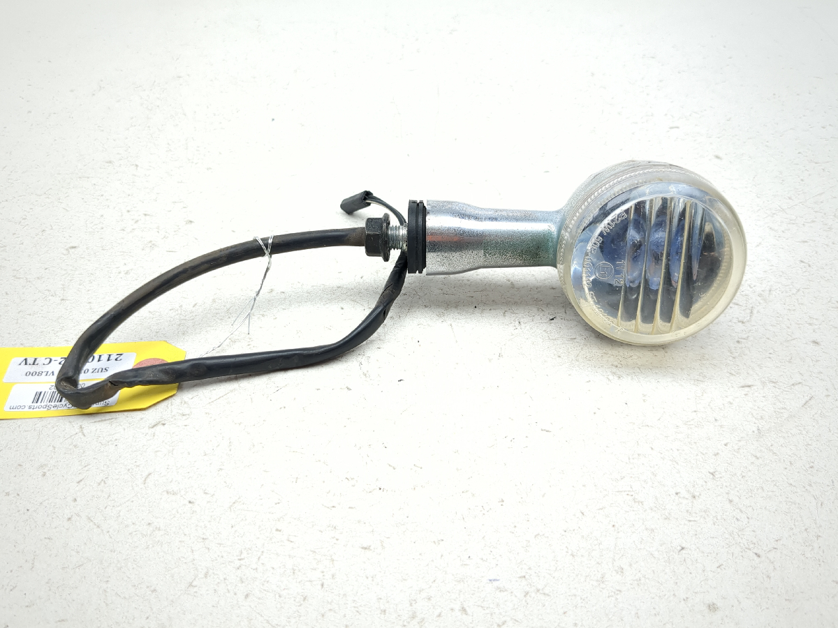 05-09 Suzuki Boulevard C50 VL800 Front Left Turn Signal Flasher Indicator Light