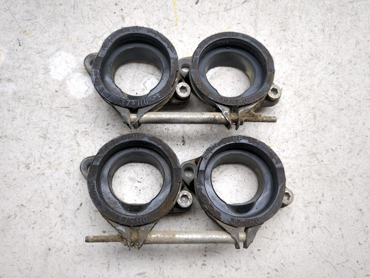 08-10 Suzuki GSXR 600 750 Air Intake Boot Clamps