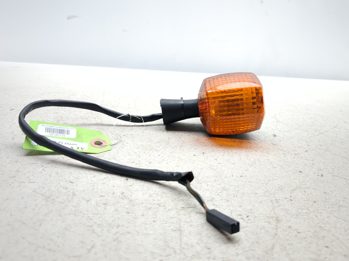 00-02 Kawasaki Ninja ZX6R ZX6 Front Left Turn Signal Flasher Indicator Light