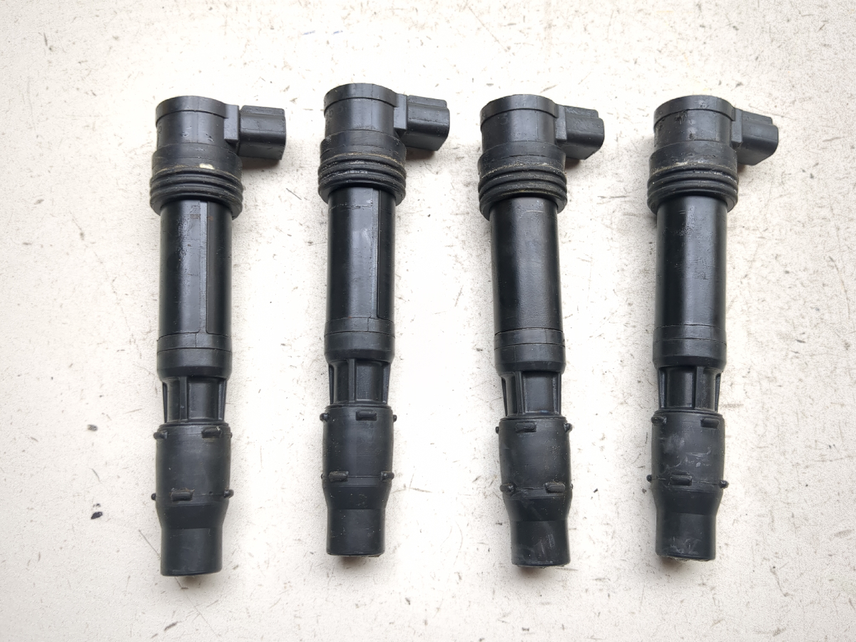 00-02 Kawasaki Ninja ZX6R ZX6 Ignition Coil Plugs Packs F6T55