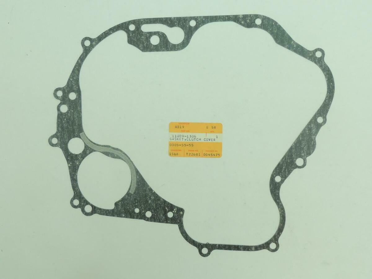 NOS KAWASAKI CLUTCH COVER GASKET KLR250 KLT250 1982-1985 11009-1306 OEM