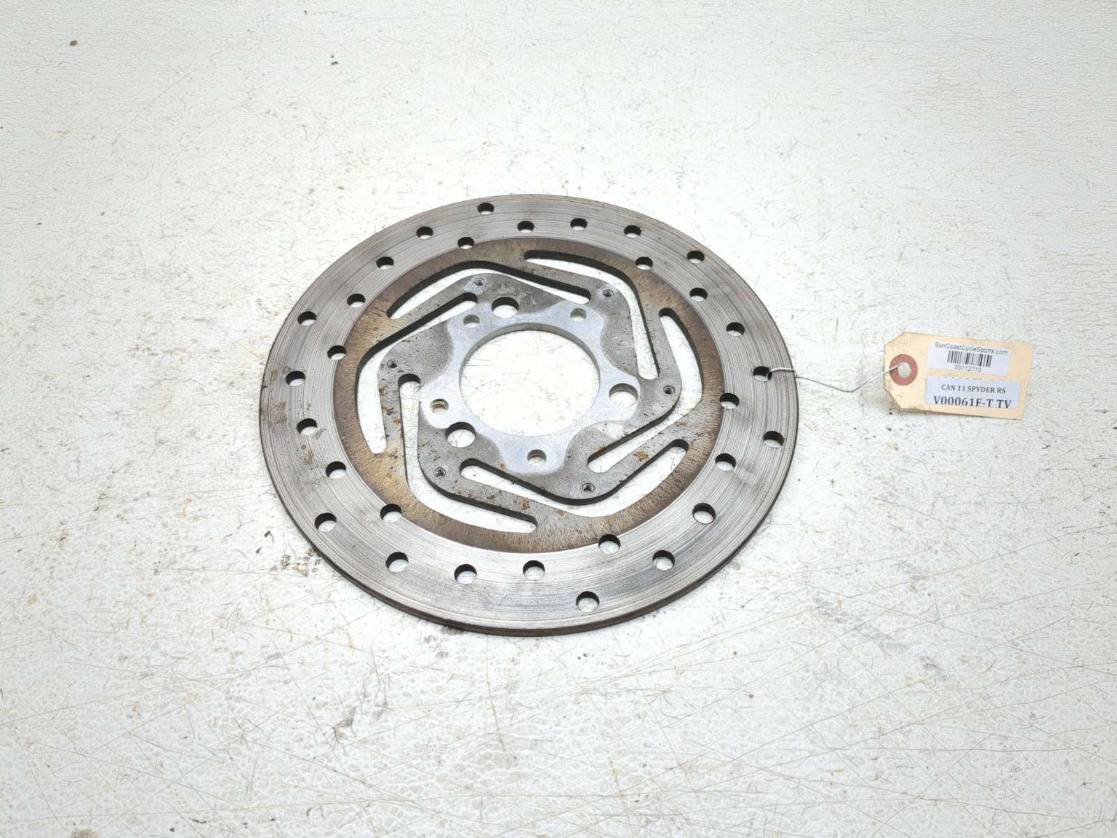 08-12 Can Am Spyder Roadster RS Rear Disc Brake Rotor