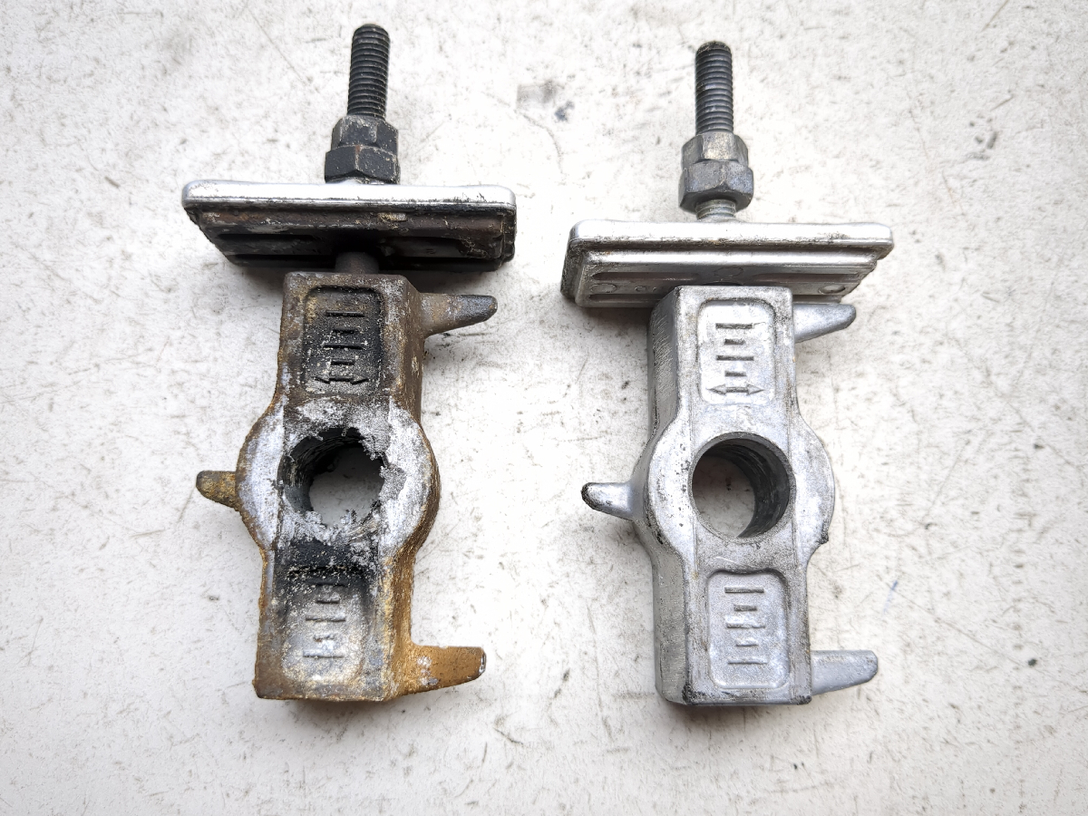 91-03 Honda CB750 Nighthawk 750 Rear Wheel Axle Adjusters