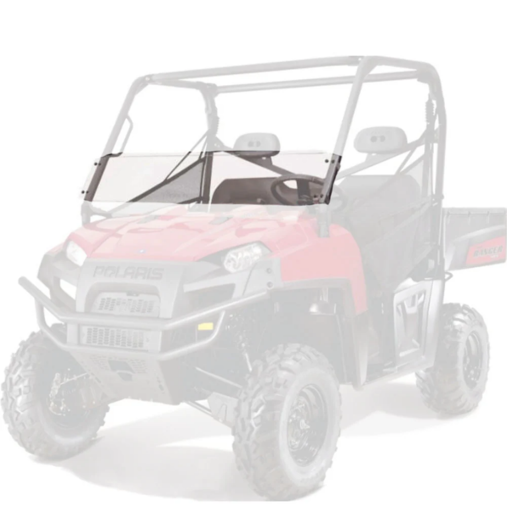 2010-2014 Polaris Ranger EV OEM Lock & Ride Half Windshield 2878757