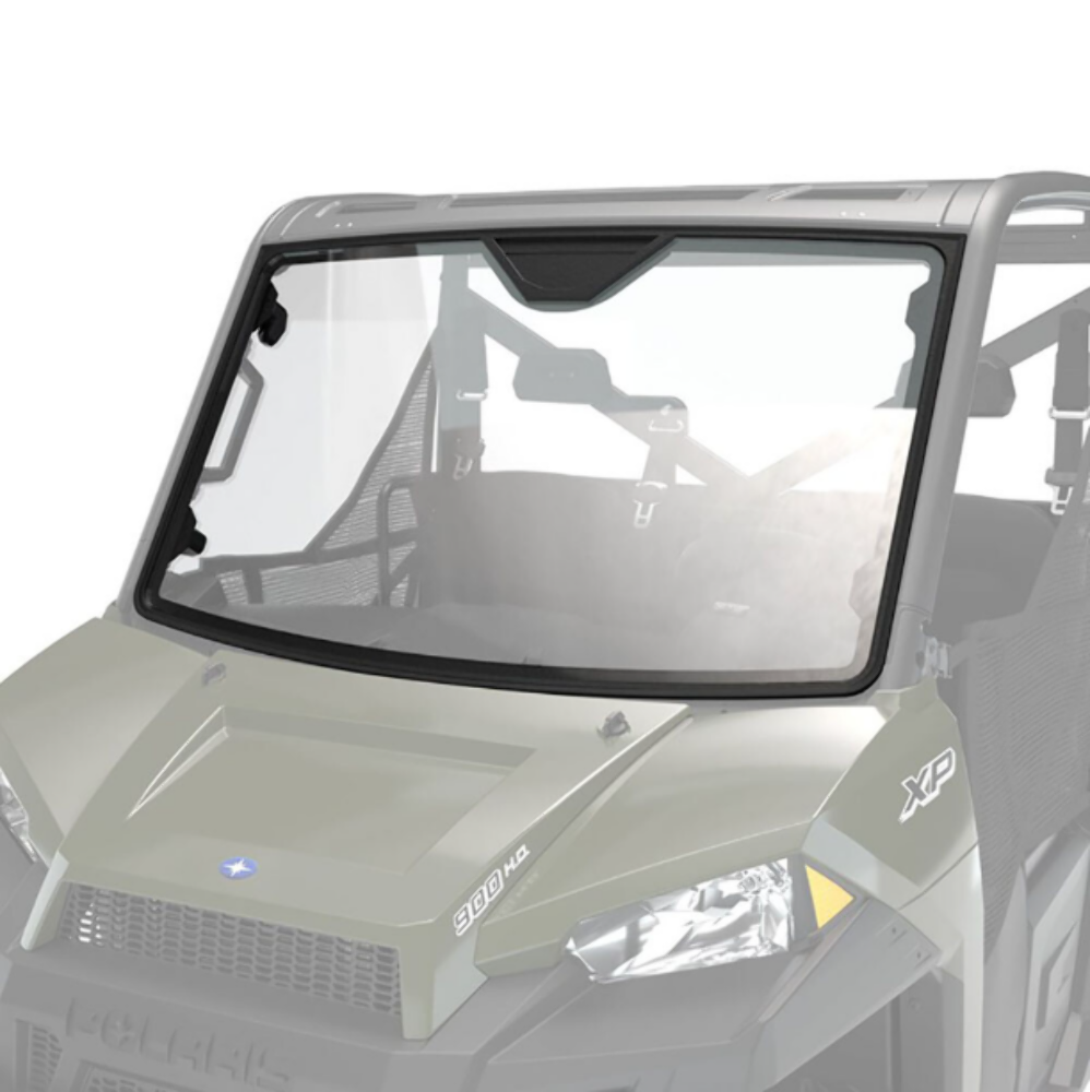 13-23 Polaris Ranger 1000 Crew OEM Lock&Ride Clear Full Glass Windshield 2889030