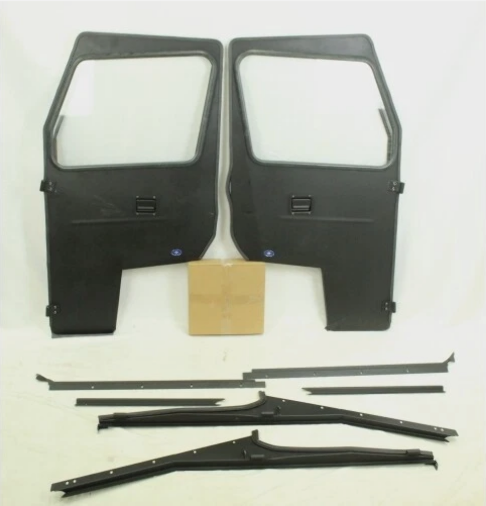 2009-2012 Polaris Ranger 500 700 800 OEM Solid Glass Door Kit LH & RH 2877949