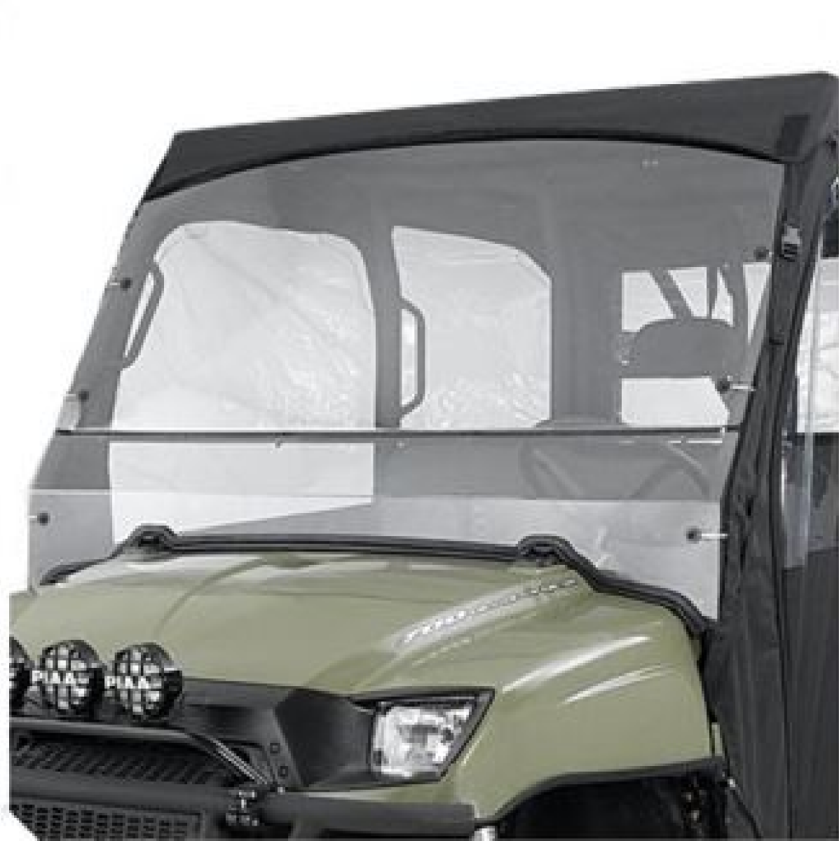 2008 POLARIS RANGER 4X4 700 EFI CREW OEM CAB WINDSHIELD 2876192