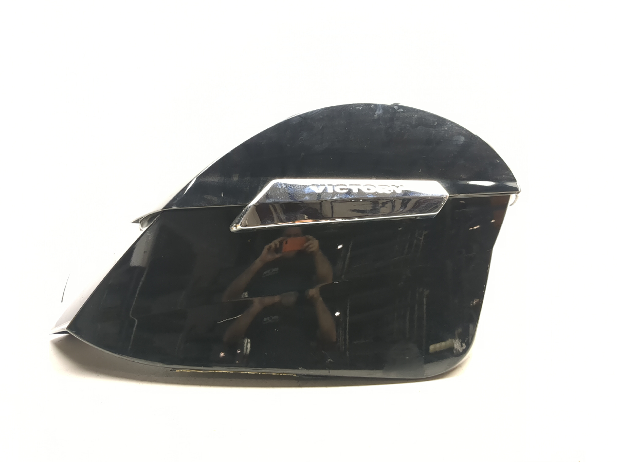 10-14 Victory Cross Roads Rear Right Saddlebag Luggage Case No Key 5438483