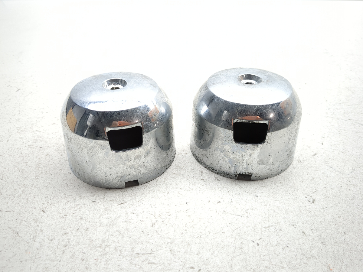 10-14 Victory Cross Roads Front Gauge Displays Housing Covers Set Pair 5437414