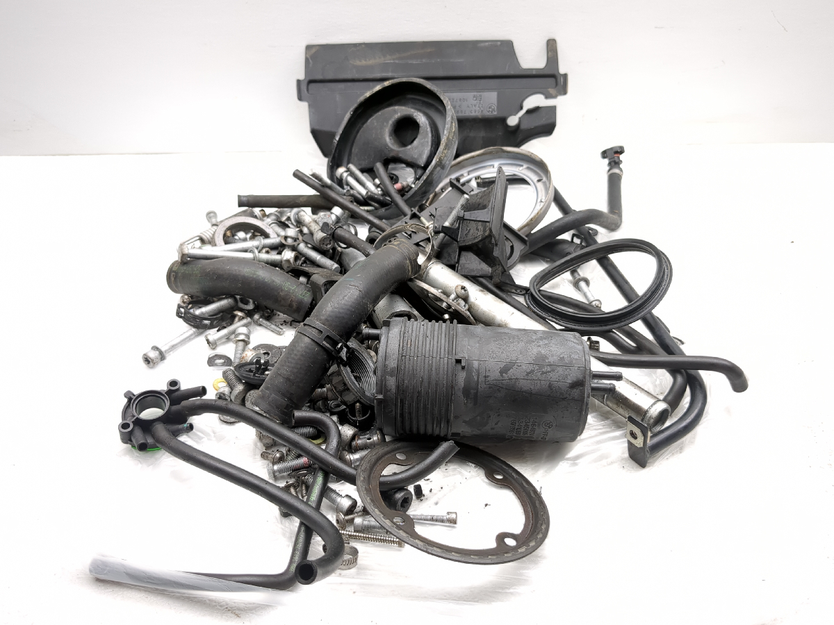 06-13 BMW F800ST Parts Master Hardware EVAP AXLE FUEL LINE Bolt Hose Kit