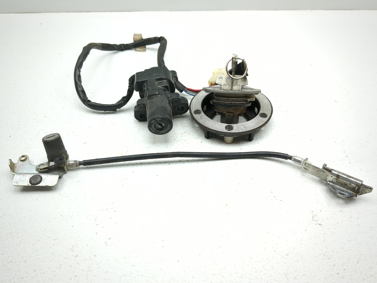 09-17 Yamaha FZ6R FZ6 Lock Set Ignition Switch Cap And Key