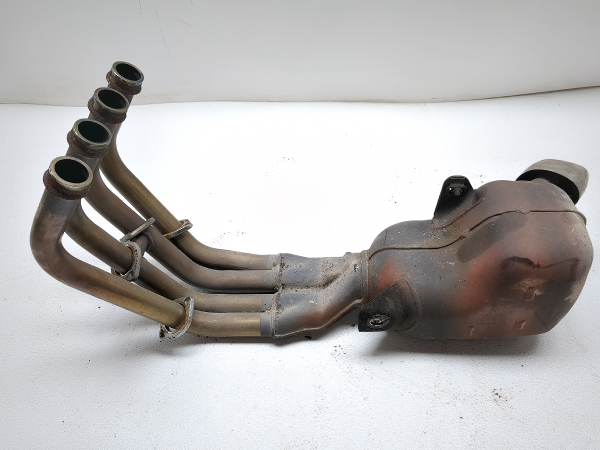 09-17 Yamaha FZ6R FZ6 Full Exhaust Header Pipe Muffler