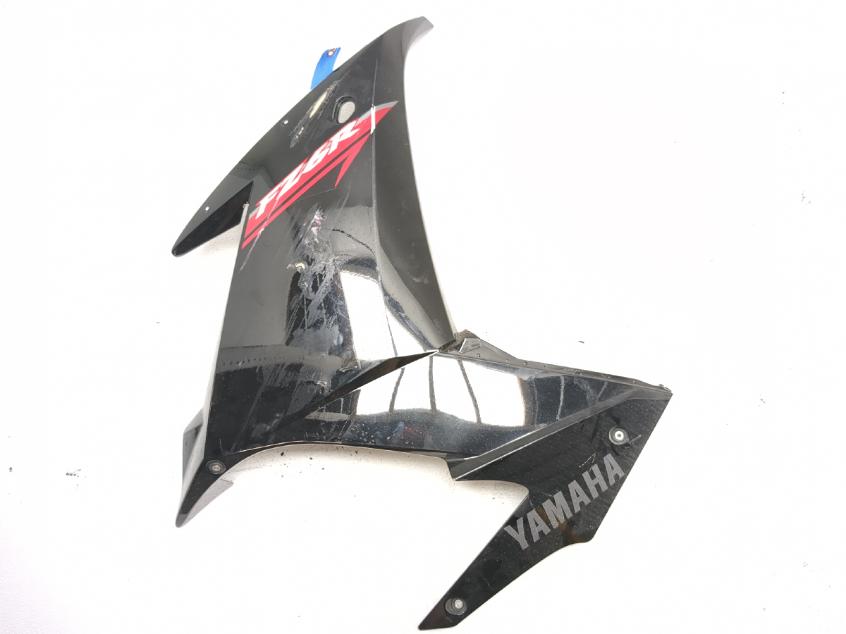 09-17 Yamaha FZ6R FZ6 Right Side Mid Fairing Cover Panel 36P-2835V